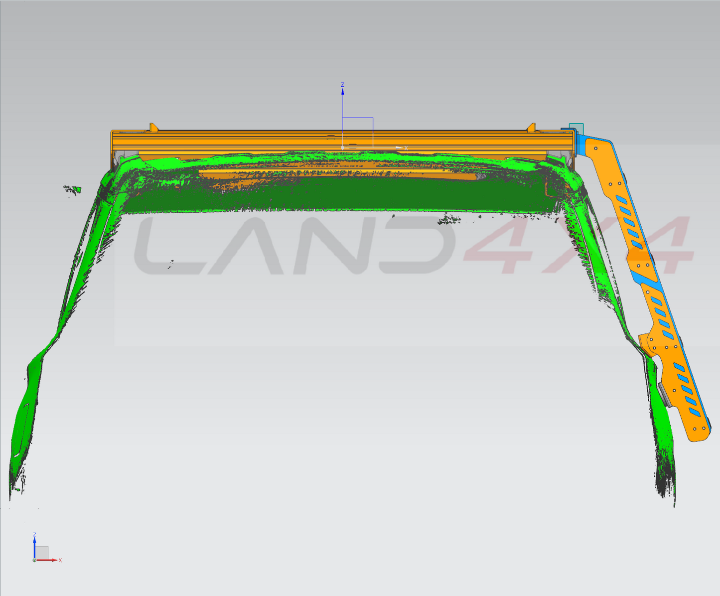 2018-2024 LDV D90 New Aluminum Side Ladder