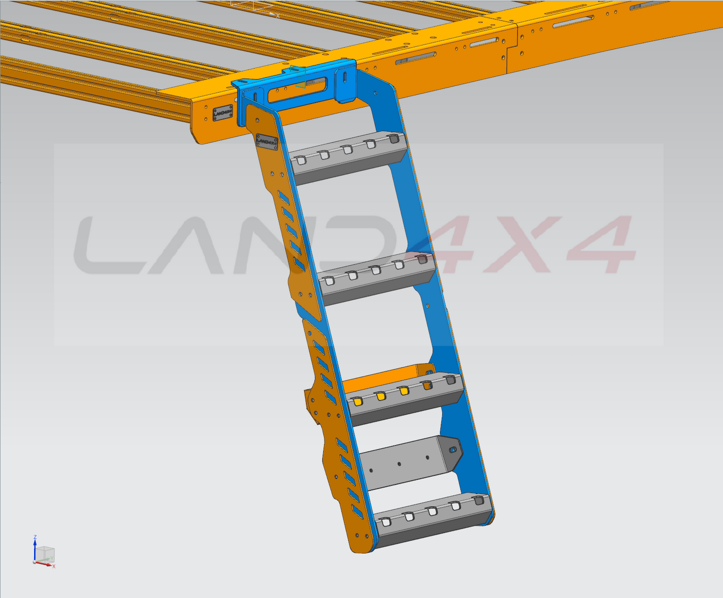 2018-2024 LDV D90 New Aluminum Side Ladder