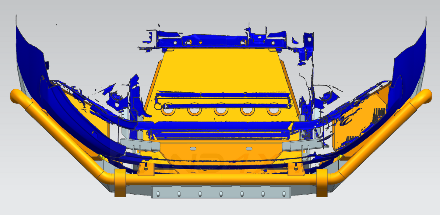 2015-2021 Ford Ranger T7 PX2/PX3 front bull bar